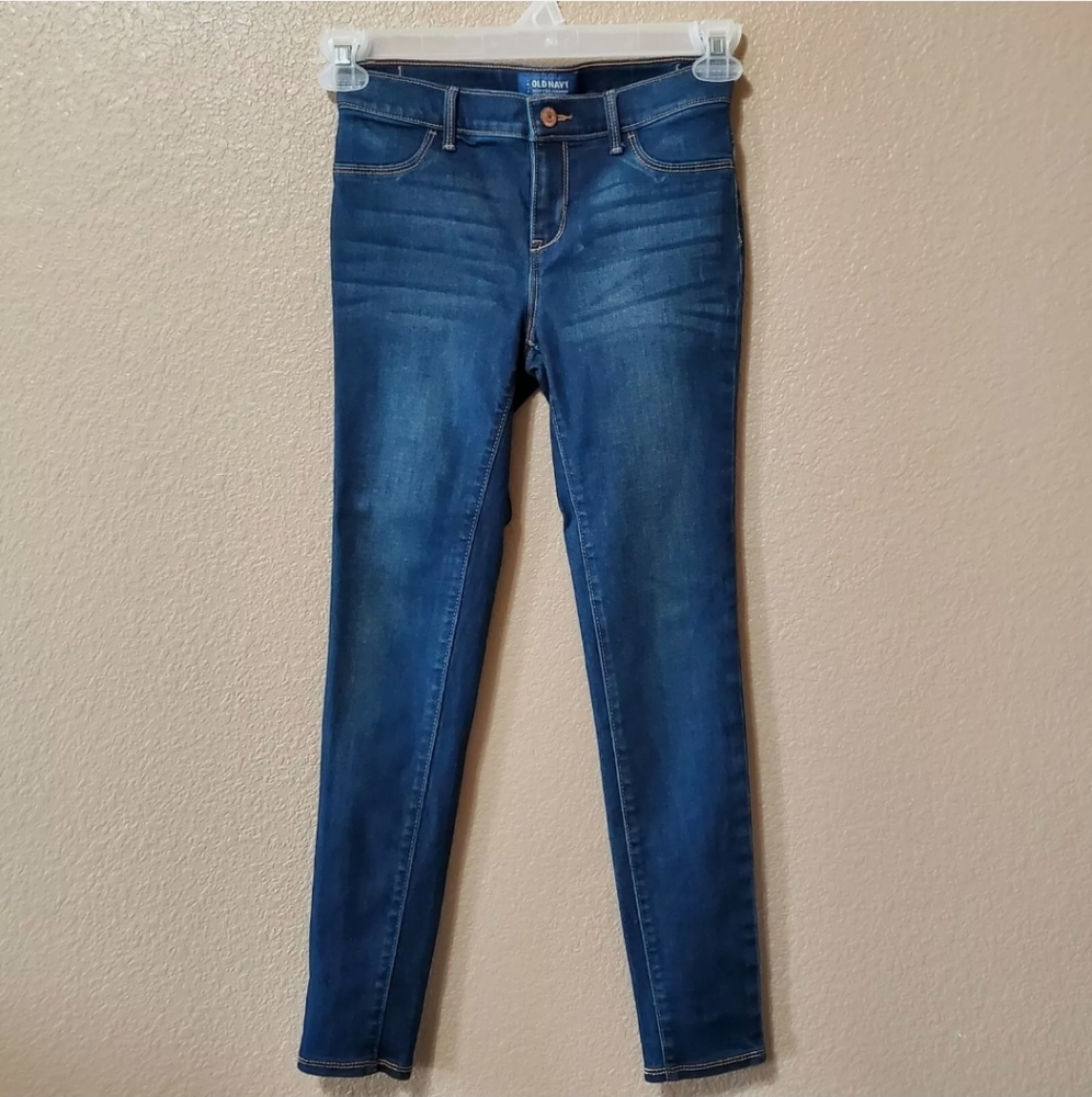 Old Navy Rockstar Denim Jeggings Girls Sz 12